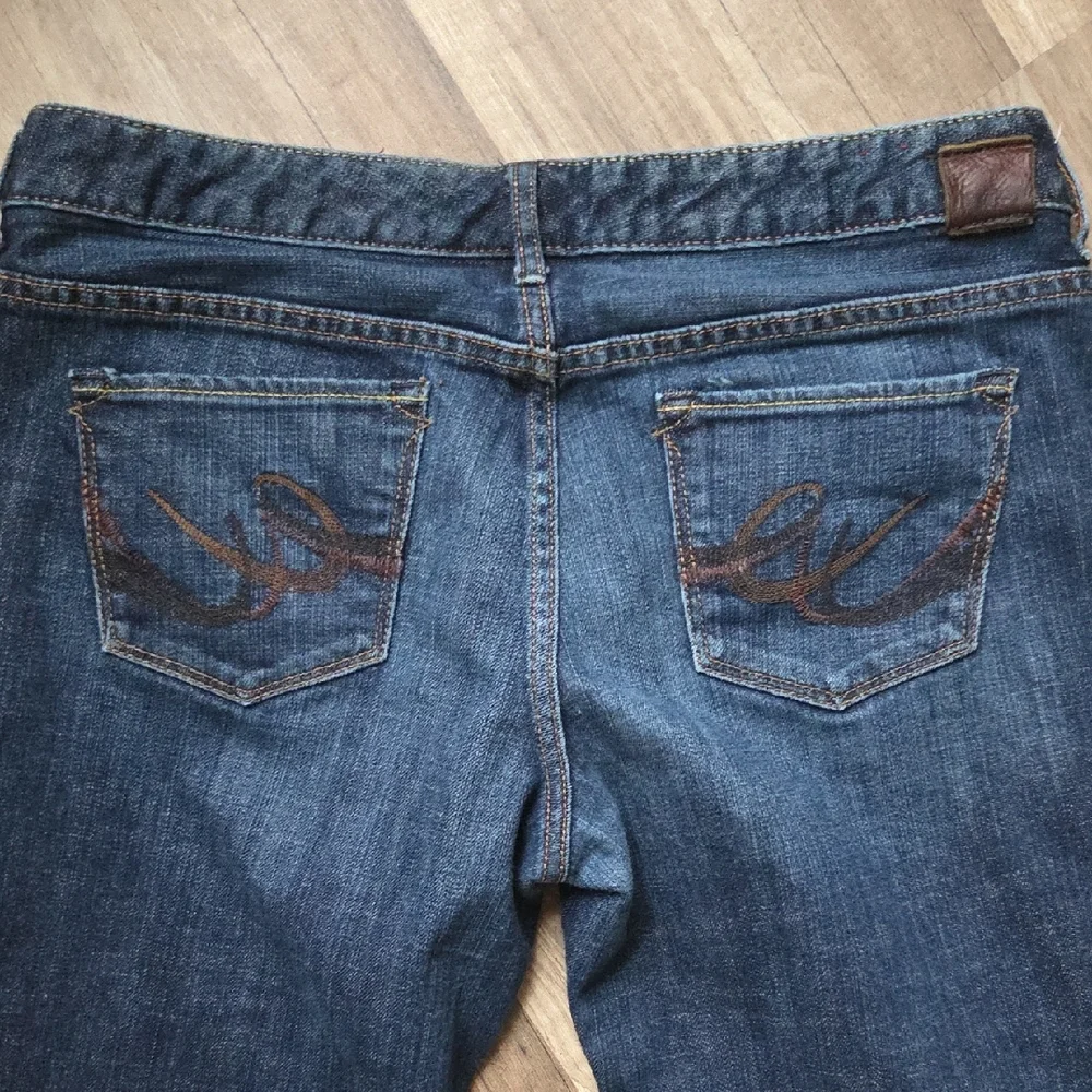 Express Dark Blue Stella Boot Cut Jeans - Picture 6 of 8